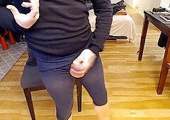 Underwear, handjob, solo