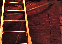 Making use of the Creepy Dungeon Space - Jack off with Jizm Shot