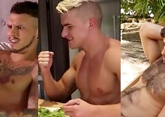 Drill My Hole: Tattooed Seth Knight & Aston Springs rough anal fucking