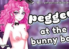 Pegged by a Cute Waitress at the Bunny Angel Bar! [F4M] [F4TM] [femdom audio]