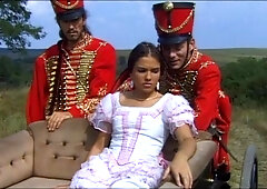 Outdoor anal penetration with a long-legged brunette Inga