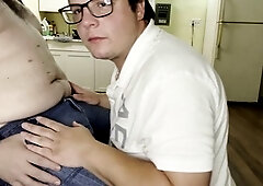 Daddy enjoys exploring every inch of my tight holes 🍑💦