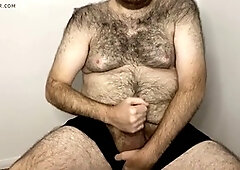 draining my uncircumcised pipe, tasting my cum