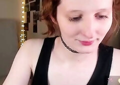 Webcam Teen masturbates and pretends you came in her mouth