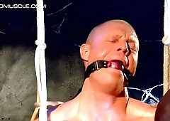 Tyler Saint Ball-gagged Bf Sinclair While Torturing His Sack