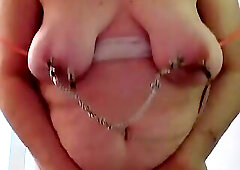 Burgundy Orange and Rose a Dildo Tits and Chains odyssey