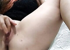 Sexy RedHair Teen Masturbating