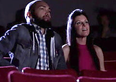 Erotic lesbians in threesome hardcore sex