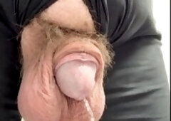 Uncut cocks, piss fetish, chub belly