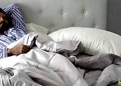 Hannah Grace and Madi Collins always keeping Mike up all night with their loud talking and laughing He gets an idea he offers them a car to the one wh