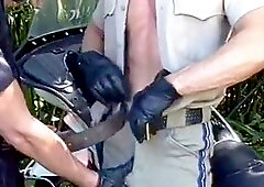 Stud Cops Sucking Off