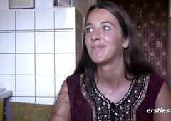 Blue Eyed Tanja Fingers Her Wet And Hairy Pussy