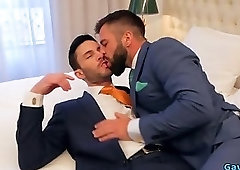 Latin gay fetish with facial