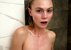 Sensual Lady With Small Tits Opens Her Pink Pussy With Dane Jones, Lady Sensual And Nancy Small