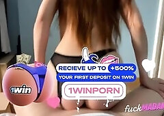 Redhead Teen with Big Tits and Ass Gets Fucked Hard