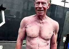 Jim Arrington Workout And Then Posing and Flexing