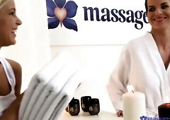 Lola who is one of our cutest and almost all loved masseurs was quieter than ordinary during the time that expecting at the Massage Room reception for