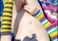 Cute sissy femboy enjoys an arousing climax