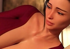 MILF Fucks Her Big Cock Stepson in Cozy Bedtime Scene (4K)