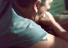 Gargling a Hetero Football Player