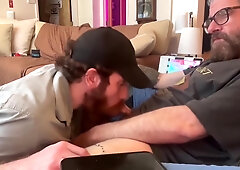 Late Night Bj For Husband Cum Swallow