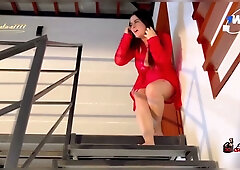 Latina wife catches husband with Esperanza Gomez and joins the rough threesome