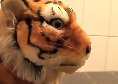 Pee on my small tiger