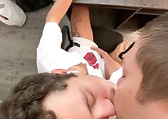 Suck each other off, friends jerking off, hd videos