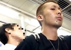 Fabulous Asian gay guys in Hottest twinks, public sex JAV clip