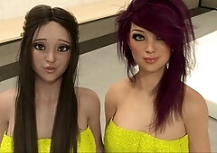 3d cgi animated, big boobs mom, 3d cgi