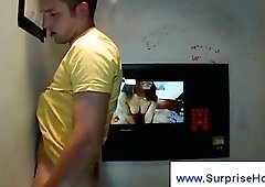 Amazing Dong Sucking In Gloryhole