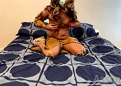 Indian shemale saree, internal ejaculation