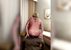 Cd screws her sex-toy