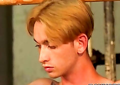 Sub bitch Jacob Daniels dominated over by Sean Taylor