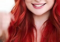 RED HEAD FEMDOM ADMIRABLE MALE MAMA JOI