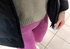 MY BOYFRIEND and I had a QUICKIE in a PUBLIC TOILET during