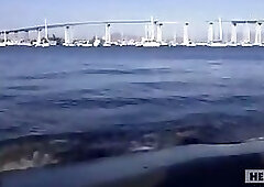 Guys at the beach and then great fuck at home