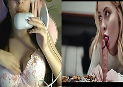 React Adult Porn- Reacting Hot Futas With Huge Dicks Creampie Compilation