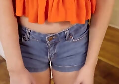 Blonde woman shares intense bedroom session with male partner
