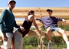 Men: Bleachers Become Love Nest