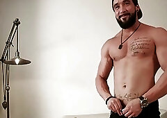 Hot stud loves playing freaky sex games with his friend