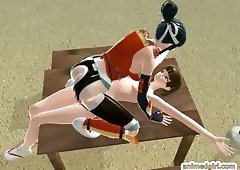 Hot riding dick by shemale anime