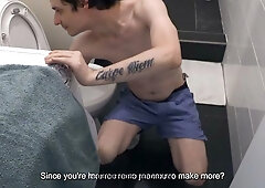 A Shower of Surprises with a Hunk