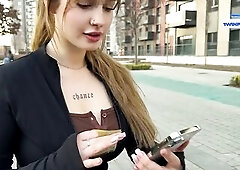 Poor Student Hotty... This babe Believed that It's Just a Gift