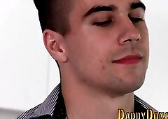 Ass jizzed gay stepson