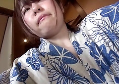 Japanese office newbie enjoys being fingered during on-camera sex