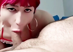 I just love to gargle my step daddys puffies and then take his pecker up in my boipussy