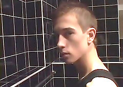 Twink In Stockings Riding Cock