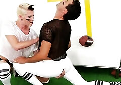 Large titted transsexual Danni Daniels bangs a kinky man