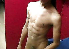 Black twink gets railed by big hunks